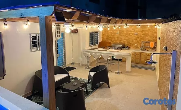 apartamentos - venta de apartamento 1er piso amueblado con jacuzzi en autopista de san isidro 2