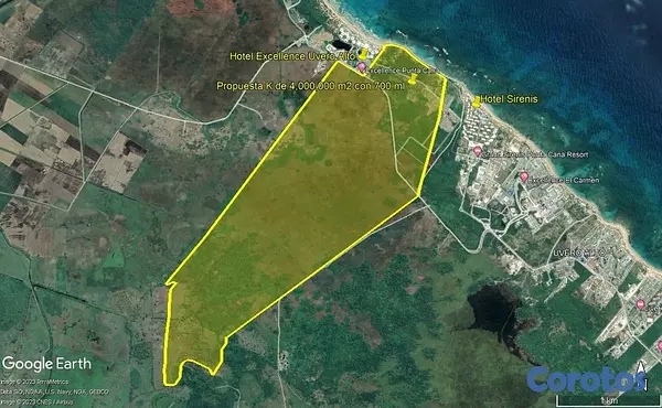 solares y terrenos - Gran Solar en Uvero Alto Punta Cana con Playa  1