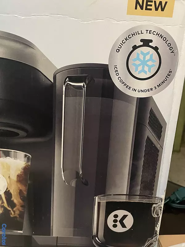 electrodomesticos - Keurig K-Brew +Chill Single Serve Chill: Iced or Hot Single- K-Cup Coffee Maker 6