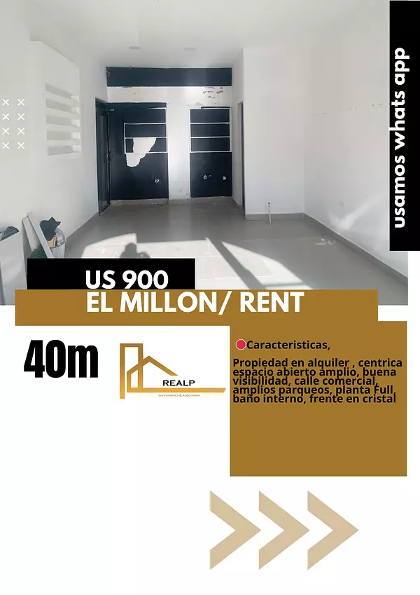 oficinas y locales comerciales - Local céntrico millon 1