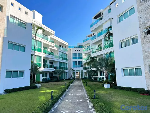 apartamentos - Fabuloso apartamento amueblado frente al mar en sosua, playa privada. 2