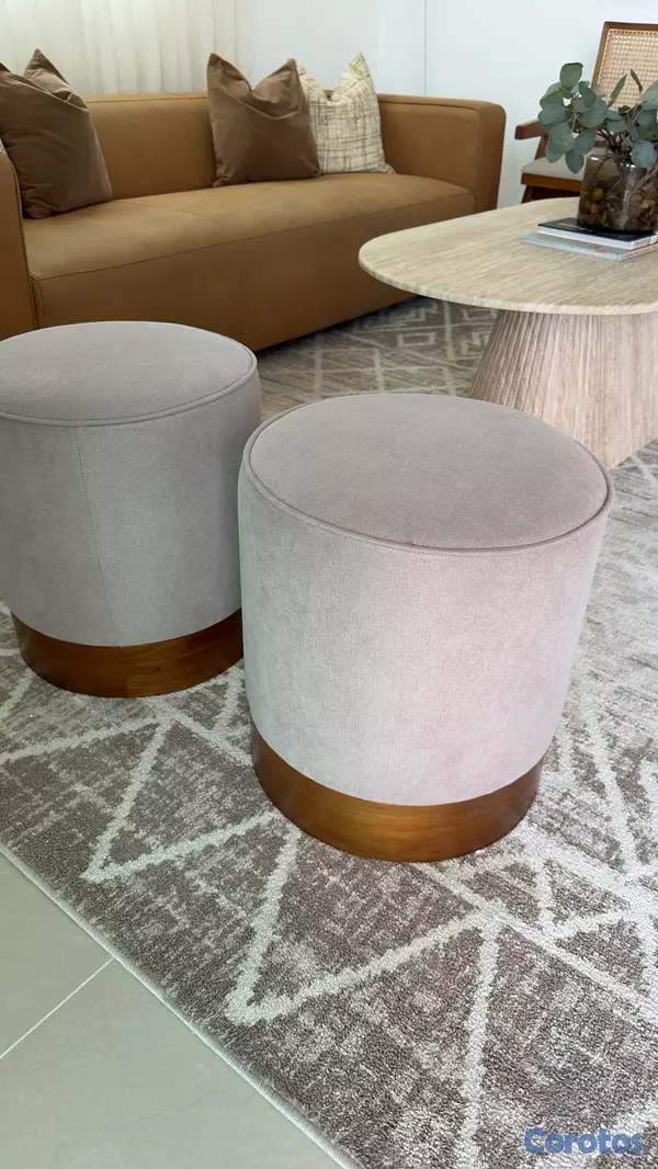 muebles y colchones - Ottomanes de Ilumel RD$6,500.00 por ambos 3