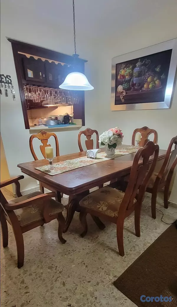 muebles y colchones - Comedor familiar de 6 sillas 2
