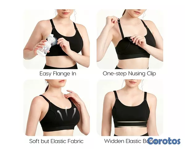 ropa para mujer - Set de sostenes de lactancia y para pumpear marca  1