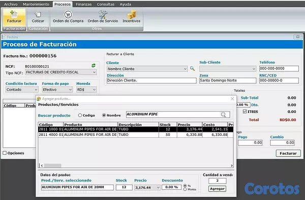 servicios profesionales - Programa (Software) de Facturación punto de venta 3