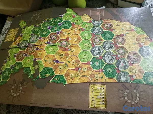 hobby y coleccion - Juego de mesa Catan Histories Settlers of America – Completo y en buen estado 5