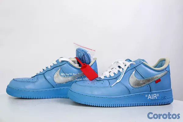 zapatos para hombre - Nike Air Force 1 Low x Off-White “MCA University B 10