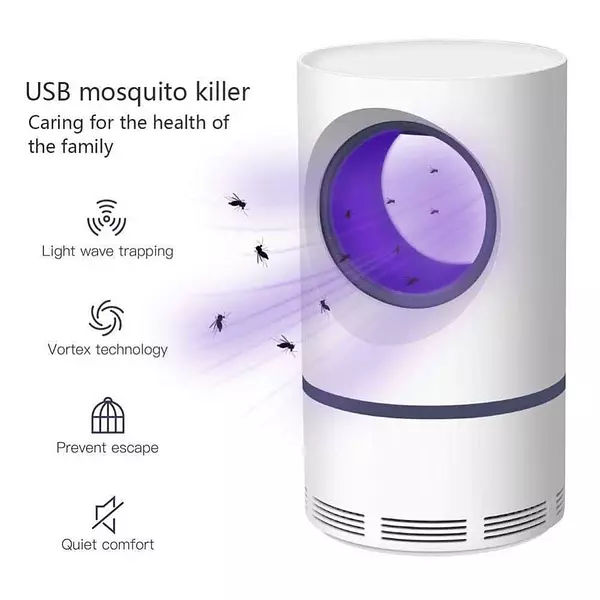herramientas, jardines y exterior - Mata Mosquito Fotocatálisis Con succión / USB Electrónica Luz Led Mosca Insectos 2