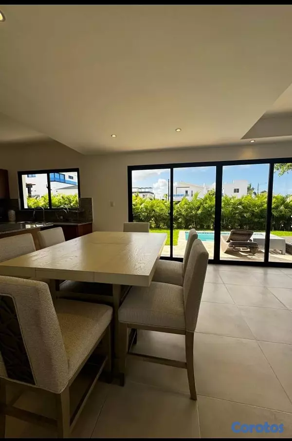 casas vacacionales y villas - Renta: Villa totalmente amueblada en Vista Cana 2