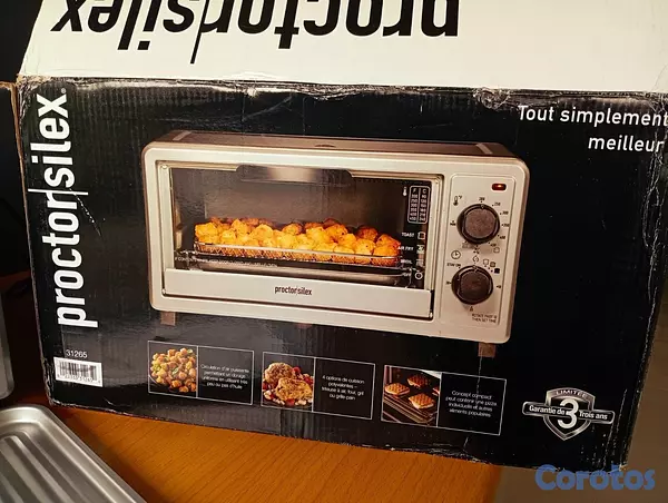 cocina - HORNO TOSTADOR + AIR FRYER PROCTOR SILEX | 4 EN 1  1