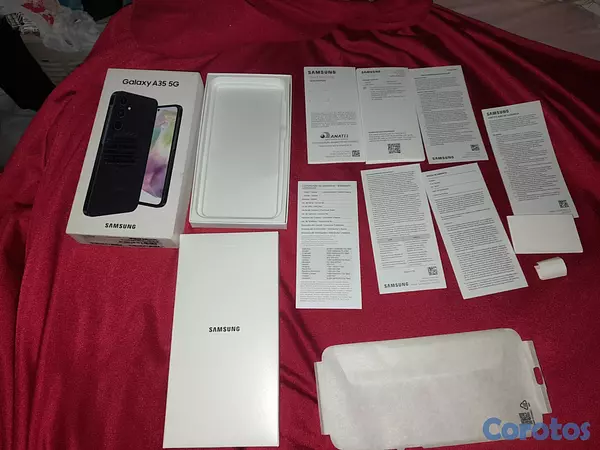 celulares y tabletas - Samsung Galaxy A35 5G (256GB / Navy) - ¡Impecable! 5