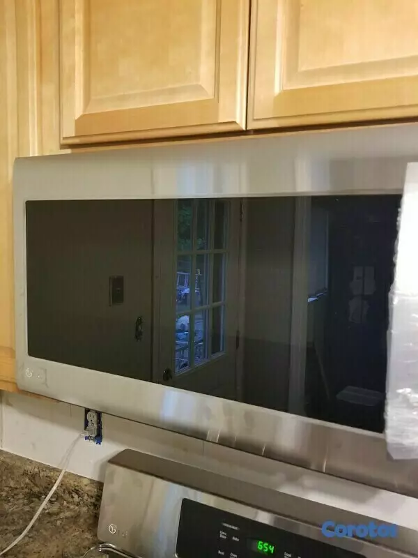 electrodomesticos - Microonda  con extractor incluido LG LMV2031ST 1
