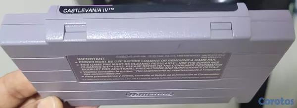 consolas y videojuegos - super nes Castlevania 4 100% Original 3