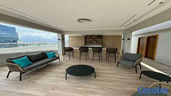 apartamentos - BELLA VISTA, SE VENDE ALQUILADO PARA INVERSION IMPONENTE TORRE EXCELENTE AREAS S 6