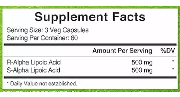 Salud y Equipamiento Médico - Dealsuppleme  Ácidoalfa Lipoico - U - Unidad A $922 2