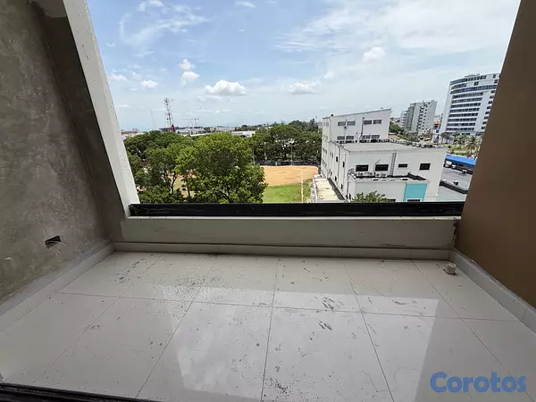 apartamentos - vendo renacimiento nuevo piso 7 dos habitaciones con su baño dos parqueos balcón 4