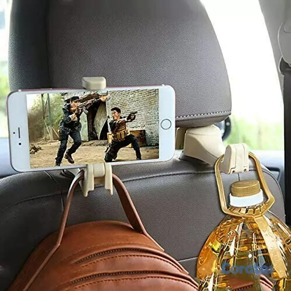 accesorios para electronica - Soporte de telefono para asiento trasero 9