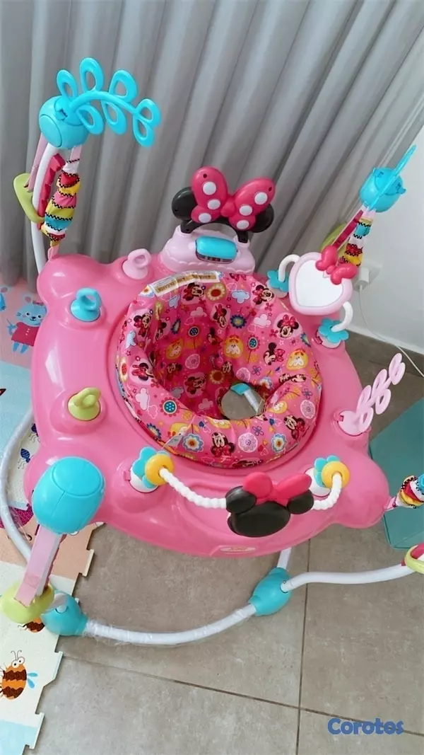 juguetes - Silla de brincar para niñas nueva se vende  en buen estado  2