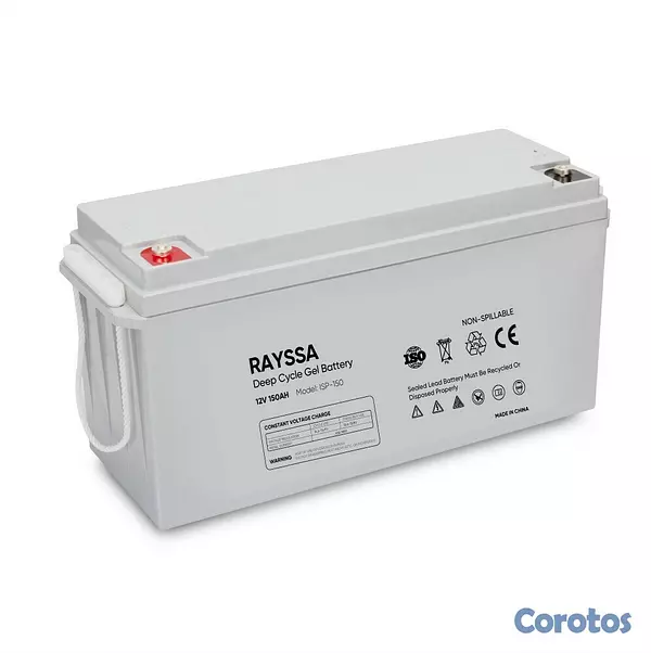 otros electronicos -  BATERIAS DE GEL 12V Y 150AMP 1