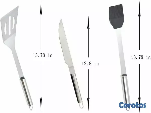 cocina - Set de Utensilios para Parrillada con Estuche 3