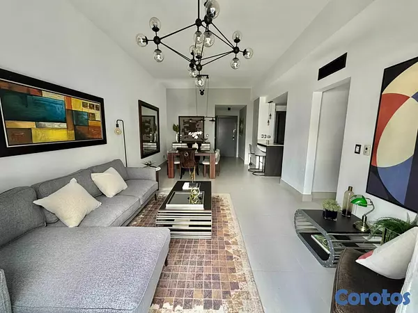 apartamentos - Alquilo Apartamento Amueblado en Piantini wi  5