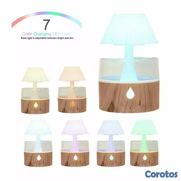 decoración y accesorios - Difusor de Aroma Tipo Lámpara con Efecto Gotas de  2