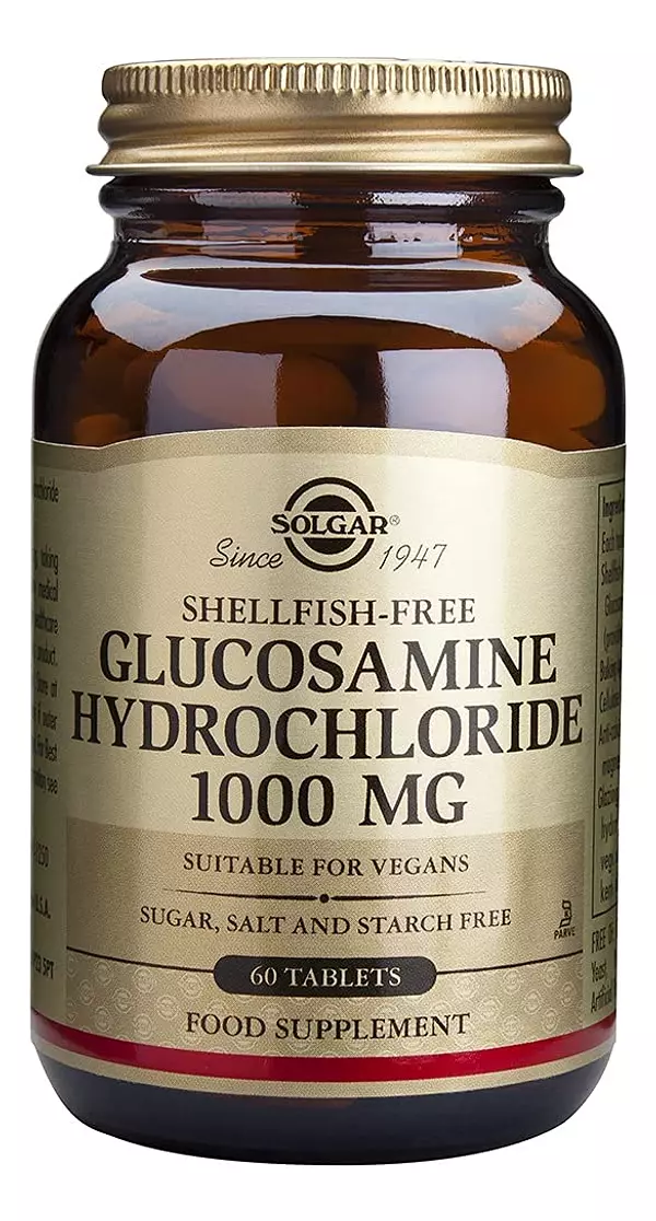 Salud y Equipamiento Médico - Solgar Clorhidrato De Glucosamina 60 Tabletas 2