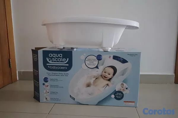 cuidado y nutricion - AQUASCALE 3 IN 1 BABY TUB / AQUASCALE BAÑERA BEBÉ 3 EN 1 3