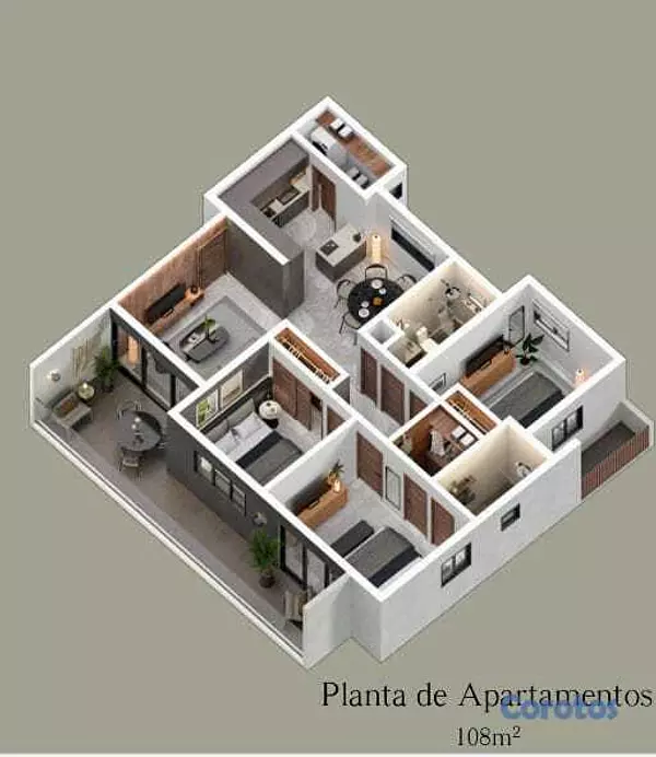 Proyectos - Proyecto Residencial en Plano - AVENIDA HISPANOAMERICANA, SANTIAGO, RD. 13