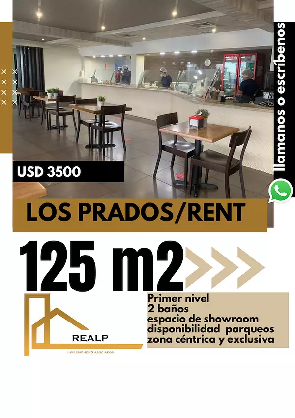 oficinas y locales comerciales - Local con amplio frente en cristal 1