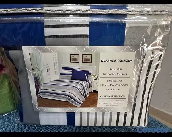 muebles y colchones - Sets de sábanas queen nuevas 4