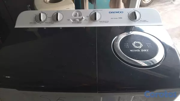 electrodomesticos - Lavadora Daewoo excelente estado, 30 libras 4