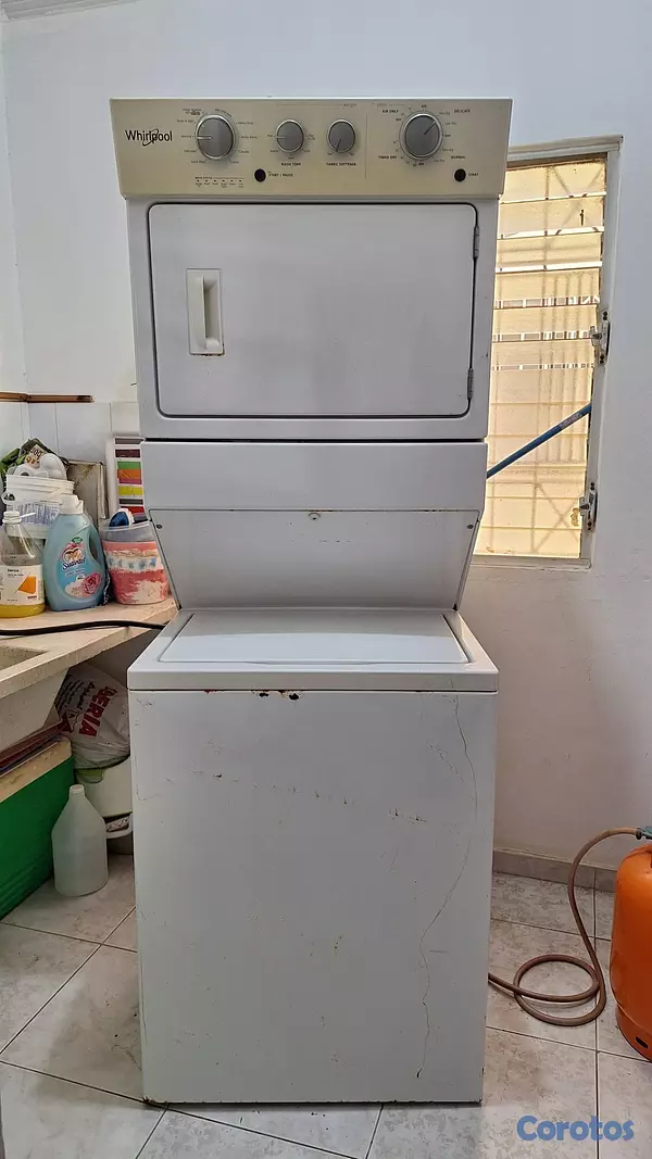 electrodomesticos - Lavadora secadora tipo torre 9