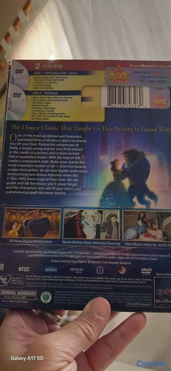 dvds, bluerays y peliculas - The beauty and the beast 2 DVD's  2