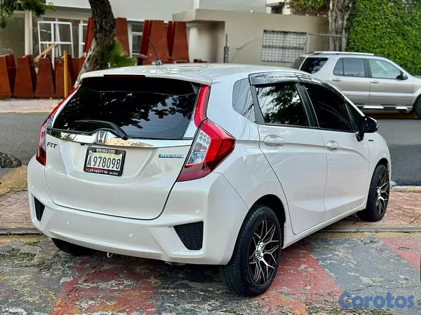 carros - HONDA FIT HYBRID BLANCO 2017 7