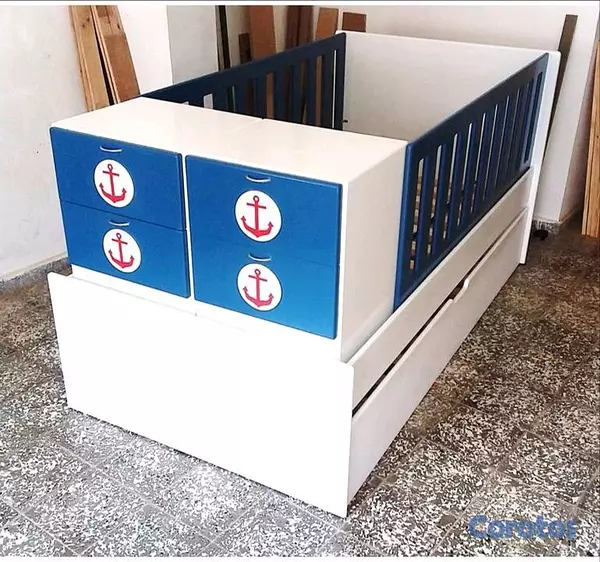 muebles y colchones - Cama cuna Twin 39" 2