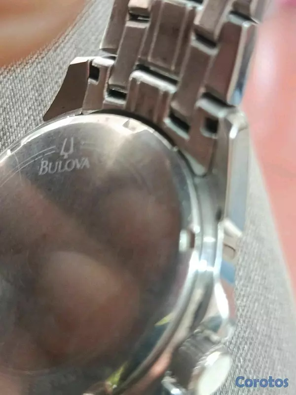 joyas, relojes y accesorios - Bulova clásico Cronografo acero ( para caballeros )  3