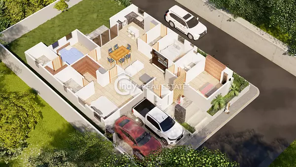 casas - Casa Moderna en Venta | 220 M2 | Santiago RD 4