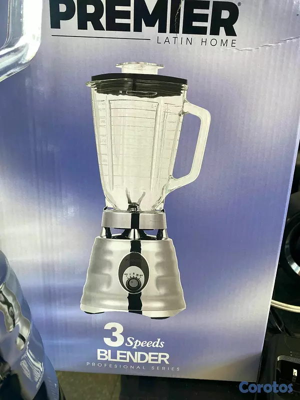 electrodomesticos - *LICUADORA PREMIER*
LICUADORA PREMIER 
1 MES DE GARANTÍA 
VASO DE CRISTAL
 4