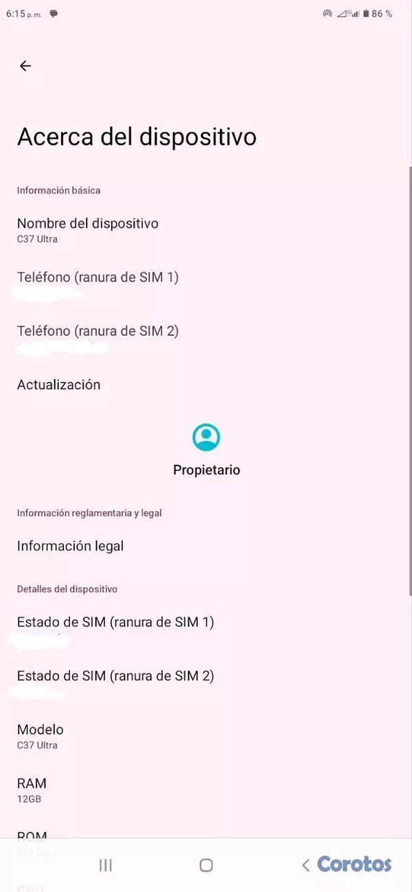 celulares y tabletas - C37 Ultra Negociable  3