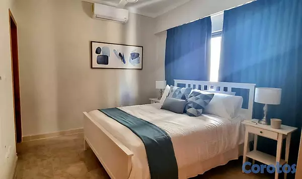 apartamentos - ALQUILER – APARTAMENTO COMPLETAMENTE AMUEBLADO EN  6