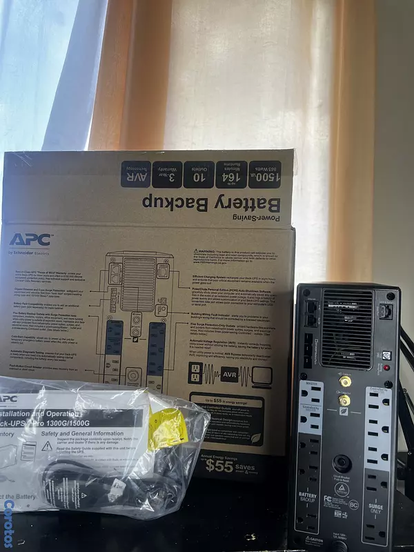 computadoras y laptops - Ups APC pro 1500VA versión expansión de batería 3