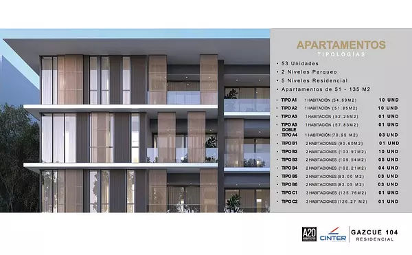apartamentos - Hermoso Proyecto De Apartamentos En Gazcue De 1, 2 Y 3 Habitaciones, Gazcue 4