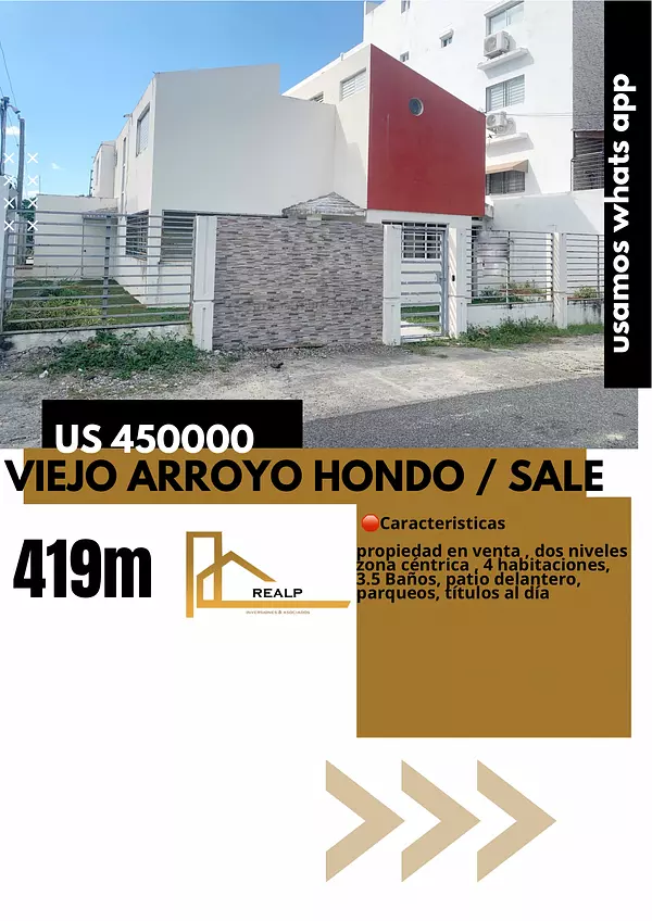 casas - Casa comercial en Arroyo hondo Viejo 1