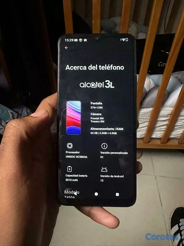 celulares y tabletas - Alcatel 3l 2