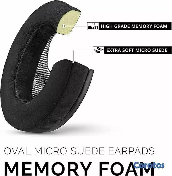 camaras y audio - Almohadillas Ovaladas Brainwavz para auriculares 5