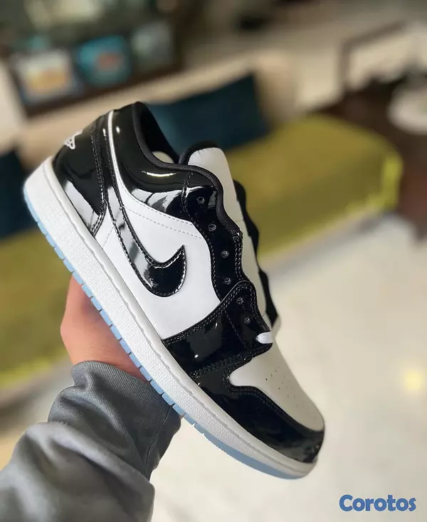 zapatos para hombre - Tenis Teni Nike Air Jordan 1 Low SE Concord Original Originales Sneakers 👽 4