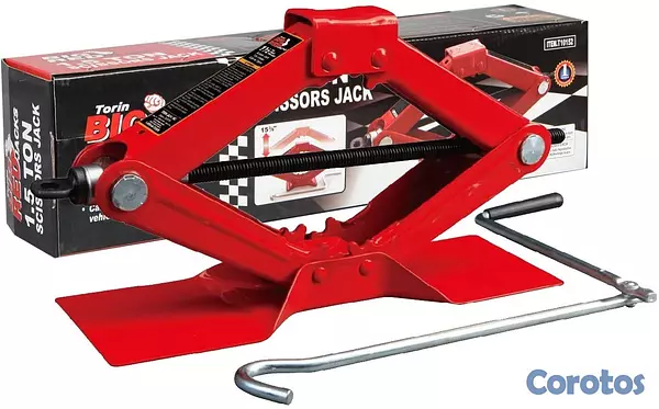 accesorios para vehiculos - Gato mecanico tipo tijera, 1.5 toneladas entrega i 1