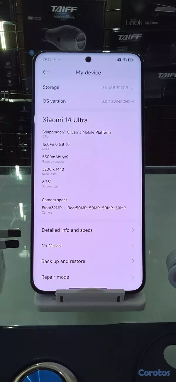 celulares y tabletas - Xiaomi 14 Ultra 512GB 16GB Ram Azul internacional 2