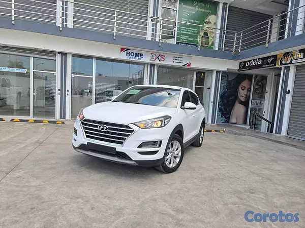 jeepetas y camionetas - HYUNDAI TUCSON 2020 BLANCO DIESEL 2